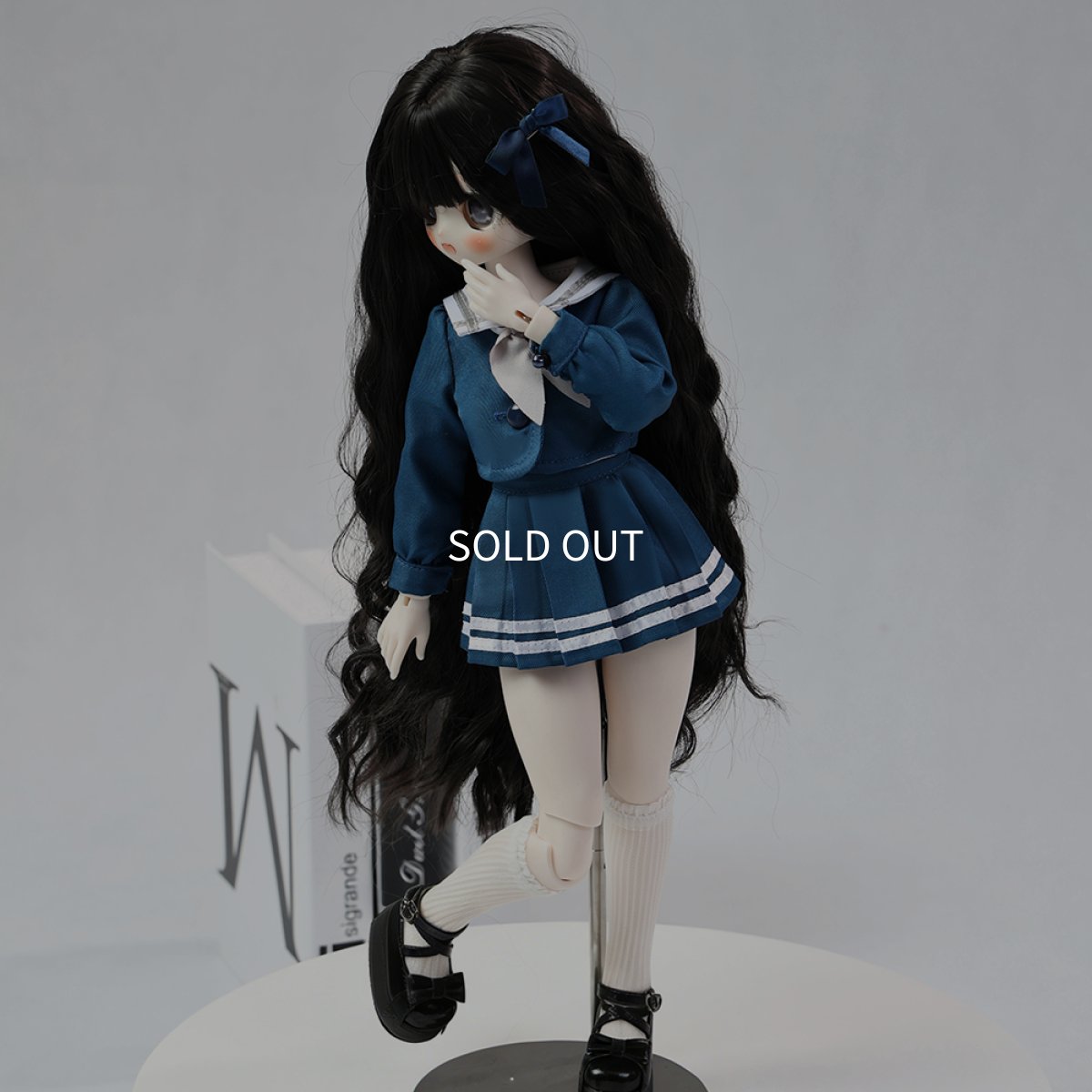 画像2: 在庫あり　BJD　1/4　ドール服　コスプレ衣装　セーラー服　制服　JKスカート　MDD2.0対応　球体関節人形　ドール用 (2)