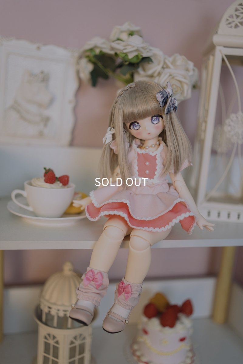 画像1: 在庫あり　BJD　1/4　ドール服　コスプレ衣装　アウトフィット　ピンク　ゴスロリ　キュート　MDD2.0対応　球体関節人形　ドール用 (1)