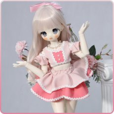 画像2: 在庫あり　BJD　1/4　ドール服　アウトフィット　ピンク　ゴスロリ　キュート　MDD2.0対応　球体関節人形　ドール用　コスプレ衣装 (2)