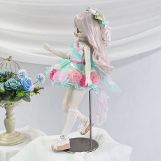 画像3: 在庫あり　BJD　1/4　ドール服　ミントグリーン　チュール　フラワー　フェアリー　キュート　MDD2.0対応　球体関節人形　ドール用　コスプレ衣装 (3)