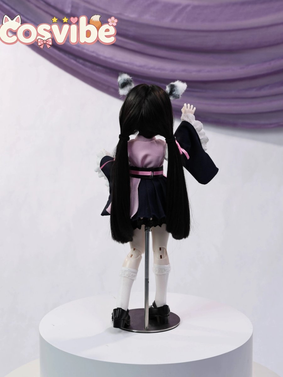 画像6: 在庫あり　ドール衣装　コスプレ衣装　和風アイドル衣装　和ロリ　MDD対応　BJD　1/4　球体関節人形用　コスプレ衣装　かわいい (6)