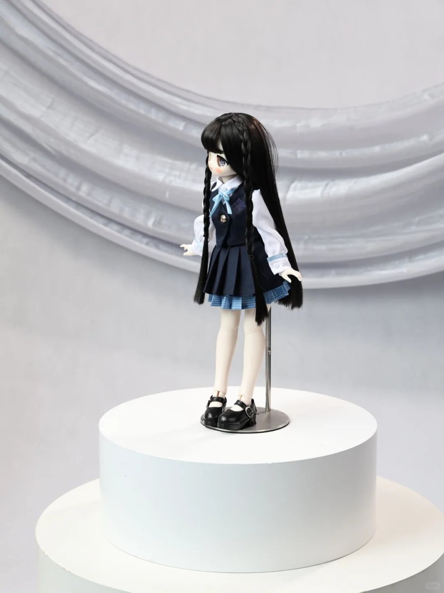画像3: ドール衣装　学園風セーラーセット　コスプレ衣装　BJD　1/4　MDD対応　球体関節人形用　ドール用 (3)
