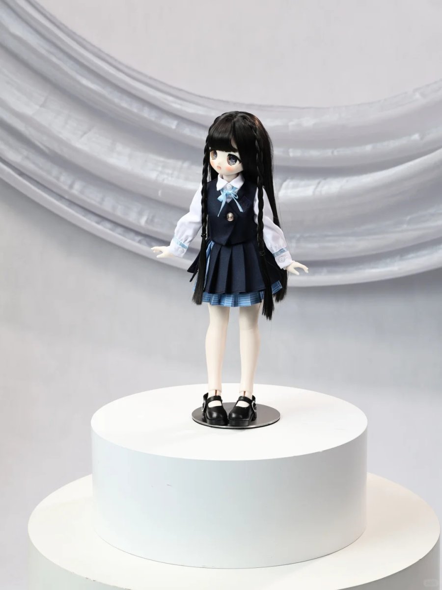 画像4: ドール衣装　学園風セーラーセット　コスプレ衣装　BJD　1/4　MDD対応　球体関節人形用　ドール用 (4)