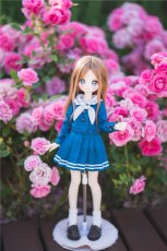 画像7: BJD　1/4　ドール服　コスプレ衣装　セーラー服　制服　JKスカート　MDD2.0対応　球体関節人形　ドール用 (7)