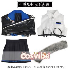 画像6: バーチャルYouTuber　Vtuber　一ノ瀬うるは　ウルフカット　コスプレ衣装　 コスチューム　 cosplay　イベント仮装 (6)