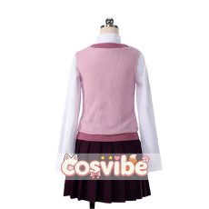 画像2: ニューダンガンロンパV3 みんなのコロシアイ新学期　赤松楓　コスプレ衣装　 コスチューム　 cosplay　イベント仮装 (2)