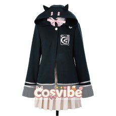 画像1: スーパーダンガンロンパ2 さよなら絶望学園　七海千秋　コスプレ衣装　 コスチューム　 cosplay　イベント仮装 (1)