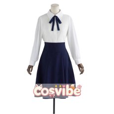 画像1: Fate/stay night　セイバー　私服　コスプレ衣装　 コスチューム　 cosplay　イベント仮装 (1)