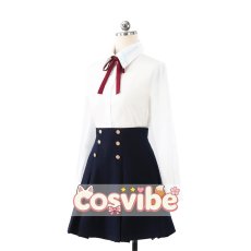 画像2: ソードアート・オンライン　アスナ　学校制服　コスプレ衣装　 コスチューム　 cosplay　イベント仮装 (2)