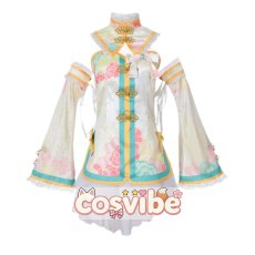 画像1: ラブライブ! School idol project　南ことり　チャイナドレス　コスプレ衣装　 コスチューム　 cosplay　イベント仮装 (1)
