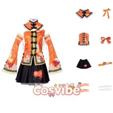 画像4: ラブライブ! School idol project　高坂穂乃果　チャイナドレス　コスプレ衣装　 コスチューム　 cosplay　イベント仮装 (4)