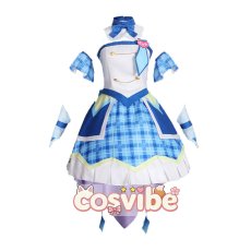 画像1: キミとアイドルプリキュア♪　蒼風なな(キュアウインク)　コスプレ衣装　 コスチューム　 cosplay　イベント仮装 (1)