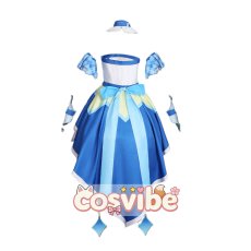 画像3: キミとアイドルプリキュア♪　蒼風なな(キュアウインク)　コスプレ衣装　 コスチューム　 cosplay　イベント仮装 (3)