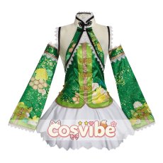 画像1: ラブライブ! School idol project　小泉花陽　チャイナドレス　コスプレ衣装　 コスチューム　 cosplay　イベント仮装 (1)