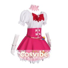画像2: 魔法つかいプリキュア　朝日奈みらい(キュアミラクル)　ダイヤ　コスプレ衣装　 コスチューム　 cosplay　イベント仮装 (2)