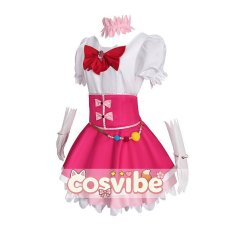 画像4: 魔法つかいプリキュア　朝日奈みらい(キュアミラクル)　ダイヤ　コスプレ衣装　 コスチューム　 cosplay　イベント仮装 (4)