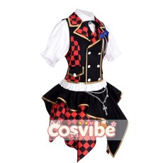 画像2: アイカツ!　藤堂ユリカ　ブロックチェック　コスプレ衣装　 コスチューム　 cosplay　イベント仮装 (2)