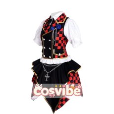 画像4: アイカツ!　藤堂ユリカ　ブロックチェック　コスプレ衣装　 コスチューム　 cosplay　イベント仮装 (4)
