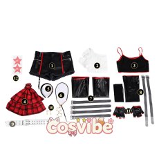 画像5: ラブライブ! School idol project　西木野真姫　ロック編　コスプレ衣装　 コスチューム　 cosplay　イベント仮装 (5)