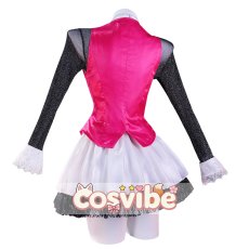 画像2: モンスター・ハイ（Monster High）　ドラキュローラ(Draculaura)　コスプレ衣装　 コスチューム　 cosplay　イベント仮装 (2)