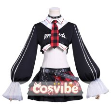 画像1: 新世紀エヴァンゲリオン　惣流・アスカ・ラングレー　ロックバンド　コスプレ衣装　 コスチューム　 cosplay　イベント仮装 (1)