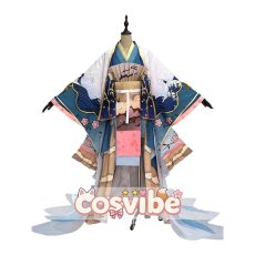 画像1: 本格幻想RPG 陰陽師　聆海金魚姫　桜染海晴　コスプレ衣装　 コスチューム　 cosplay　イベント仮装 (1)