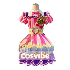 画像1: プリパラ　真中らぁら　ま〜ぶる Make up a-ha-ha!　コスプレ衣装　 コスチューム　 cosplay　イベント仮装 (1)