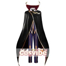 画像1: コードギアス 反逆のルルーシュ　ルルーシュ・ランペルージ　ゼロ/R2　コスプレ衣装　 コスチューム　 cosplay　イベント仮装 (1)