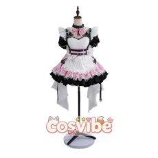 画像1: バーチャルYouTuber　Vtuber　博衣こより　メイド衣装　コスプレ衣装　 コスチューム　 cosplay　イベント仮装 (1)