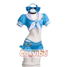 画像1: 勝利の女神：NIKKE　ネオン　夏の夜の幽霊船探検ファイル　コスプレ衣装　 コスチューム　 cosplay　イベント仮装 (1)