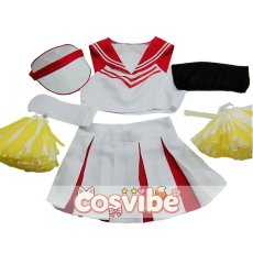 画像4: ブルーアーカイブ　春原ココナ　チアガール　コスプレ衣装　 コスチューム　 cosplay　イベント仮装 (4)