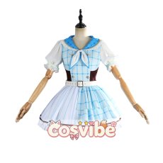 画像1: ラブライブ！サンシャイン!!　Aqours　15th Anniversary　渡辺曜　高海千歌　国木田花丸　黒澤ダイヤ　黒澤ルビィ　津島善子　松浦果南　小原鞠莉　桜内梨子　コスプレ衣装　 コスチューム　 cosplay　イベント仮装 (1)