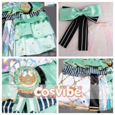 画像5: プロジェクトセカイ カラフルステージ！ feat. 初音ミク　草薙寧々　5th Anniversary 感謝祭　コスプレ衣装　 コスチューム　 cosplay　イベント仮装 (5)