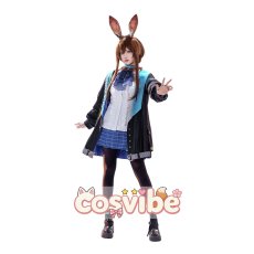 画像1: アークナイツ　アーミヤ　コスプレ衣装　 コスチューム　 cosplay　イベント仮装 (1)