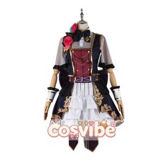 画像1: BanG Dream!（バンドリ！）　宇田川あこ　7th☆LIVE　コスプレ衣装　 コスチューム　 cosplay　イベント仮装 (1)