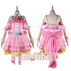 画像5: BanG Dream!（バンドリ！）　丸山彩　ドリームイルミネート　2周年　コスプレ衣装　 コスチューム　 cosplay　イベント仮装 (5)