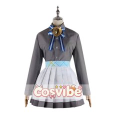 画像5: プロジェクトセカイ カラフルステージ！ feat. 初音ミク　花里みのり　コスプレ衣装　 コスチューム　 cosplay　イベント仮装 (5)