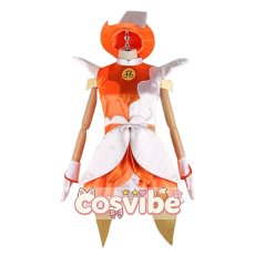 画像1: も〜っと！おジャ魔女どれみ　藤原はづき　コスプレ衣装　 コスチューム　 cosplay　イベント仮装 (1)