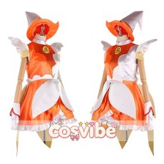画像3: も〜っと！おジャ魔女どれみ　藤原はづき　コスプレ衣装　 コスチューム　 cosplay　イベント仮装 (3)