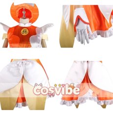 画像4: も〜っと！おジャ魔女どれみ　藤原はづき　コスプレ衣装　 コスチューム　 cosplay　イベント仮装 (4)