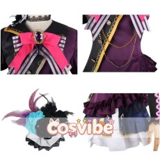 画像4: BanG Dream!（バンドリ！）　宇田川あこ　BLACK SHOUT　コスプレ衣装　 コスチューム　 cosplay　イベント仮装 (4)
