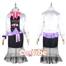 画像2: バーチャルYouTuber　Vtuber　狂蘭メロコ(Meloco Kyoran)　メイド服　コスプレ衣装　 コスチューム　 cosplay　イベント仮装 (2)