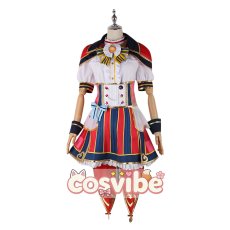 画像1: BanG Dream!（バンドリ！）　松原花音　スマイルシーカー！/2周年　コスプレ衣装　 コスチューム　 cosplay　イベント仮装 (1)