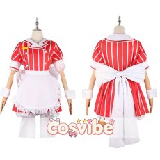 画像2: Vocaloid　重音テト　メズマライザー　赤いVer.　コスプレ衣装　 コスチューム　 cosplay　イベント仮装 (2)
