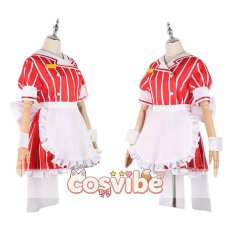 画像3: Vocaloid　重音テト　メズマライザー　赤いVer.　コスプレ衣装　 コスチューム　 cosplay　イベント仮装 (3)