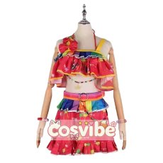画像1: アイカツ！　夏樹みくる　サマーデイミラクル　コスプレ衣装　 コスチューム　 cosplay　イベント仮装 (1)