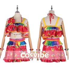 画像2: アイカツ！　夏樹みくる　サマーデイミラクル　コスプレ衣装　 コスチューム　 cosplay　イベント仮装 (2)