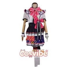 画像1: BanG Dream!（バンドリ！）　戸山香澄　チアフルスター☆　チアフルスター☆　2周年　コスプレ衣装　 コスチューム　 cosplay　イベント仮装 (1)