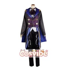 画像1: あんさんぶるスターズ！　あんスタ　月永レオ　追憶＊モノクロのチェックメイト　コスプレ衣装　 コスチューム　 cosplay　イベント仮装 (1)