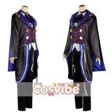 画像3: あんさんぶるスターズ！　あんスタ　月永レオ　追憶＊モノクロのチェックメイト　コスプレ衣装　 コスチューム　 cosplay　イベント仮装 (3)